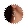 Sttiafay Vintage Crystal Pearl Drop Earrings Teardrop Pearl Earrings Gold Long Tassel Pearl Earrings Cz Pearl Teardrop Bridal Earrings Jewelry for Women