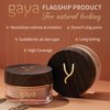 Vegan Mineral Powder Foundation Light to Full Coverage, Natural Foundation for Natural-Looking, Mica Mineral Foundation, Cruelty Free, No Chemicals by Gaya Cosmetics (MF8)