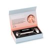 Sacheu Stainless Steel Face Roller - Face and Eye Roller, Metal Face Roller to Help Reduce Puffiness, Cooling Dual Sided Stainless Steel Facial Roller Massager with Travel Pouch