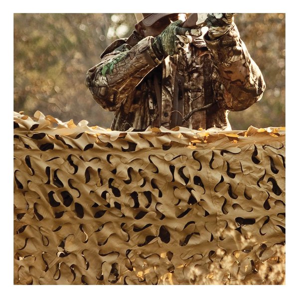 Red Rock Outdoor Gear Hunting Series Camouflage Nets for Hunting Blinds, Desert, 8 x 10-Feet