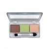 Jordana Incolor Powder Eye Shadow Trio 02 Trilogy Brown Pink Mint
