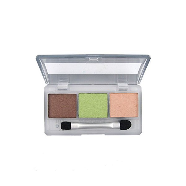 Jordana Incolor Powder Eye Shadow Trio 02 Trilogy Brown Pink Mint