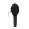 NUOBESTY Travel Hair Brush Hair Brush Travel Hairbrush for Hiding Money Cash Mini Key Pills Small Jewelry Depth Secret Hide Comb Compartment Items Stash Container Black Hairbrush Mens