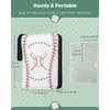 Uniclife Baseball Card Binder 400 Pockets Trading Card Binder Sports Card Binder with 50 Sleeves Baseball Card Holder Compatible with Topps Card Album Storage Book Organizer Gift for Card Collectors