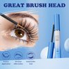 Eyelashes Serum Growth,Lash and Brow Serum,4 ML Lash Enhancing Serum Lash Boost Serum for Longer, Fuller, Thicker Lashes & Brows(Light Blue)