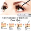 Pronexa Hairgenics Lavish Lash (3ml, 3 Month Supply) – Eyelash Growth Enhancer & Brow Serum with Natural Peptides for Long, Thick Lashes and Eyebrows! Dermatologist Certified & Hypoallergenic.