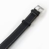 My Identity Doctor - Genuine Leather Medical Alert Bracelet with Engraving 6.75in-8.25in Black