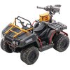 JoyToy 1/18 Wildcat ATV Vehicle Model Car Toy Matching 4 inches JoyToy Action Figures (Grey ATV)