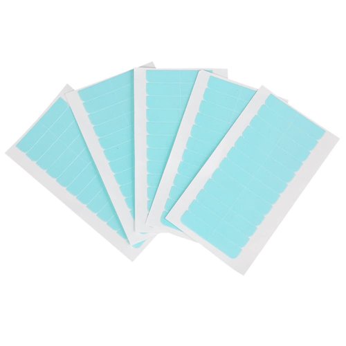 60 Pieces Hair Extension Tape Strong No-Residue Bonding Double Sided Adhesive Tape In Extension Replacement Tape 4cm*0.8cm