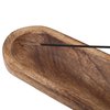 raajsee Wooden Brown Incense Holder -Incense Burner Holder –Ash Catcher - Incense Stick Holder - Meditation & Yoga - Great Gift for Any Occasion Size 11x4 inch