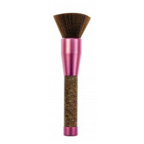 Danielle Enterprises Cork Collection Angled Blush Brush, Coral