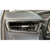 Xotic Tech 3X Side Screen Dash Board AC Air Conditioning Outlet Cover Trim Decoration Panel Frame Compatible with Toyota Corolla 2020 2021 2022 2023 2024 2025 Corolla Cross(Carbon Fiber Texture)