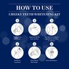 Cheeky LED Teeth Whitening Kit with Whitener Gel and Mouthpiece, DIY Home System to Diminish Stains and Discoloration, Dental and Enamel Safe