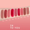 INTO YOU Matte Liquid Lipstick for Women, Canned Long Lasting Red Lipstick Waterproof with Lip Brush, No Transfer, High Pigmented with Lightweight Lip Mud Texture(302)