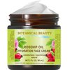 ROSEHIP OIL HYDRATION FACE CREAM for Normal, Dry, Sensitive Skin Moisturized and Nourished 2 Fl. oz. - 60 ml by Botanical Brauty