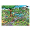 Cobble Hill 1000 Piece Puzzle - DoodleTown: Par for The Course - Sample Poster Included