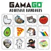 GAMAGO Peanuts Snoopy Adhesive Bandages - Set of 18 Individually Wrapped Self Adhesive Bandages - Sterile, Latex-Free & Easily Removable - Funny Gift & First Aid Addition