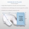 Core Products Headache Ice Pillow with Removable Soft Comfort Flexible Cold Pack, Frost Free