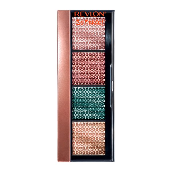 Revlon Eyeshadow Palette, So Fierce Prismatic Eye Makeup, Ultra Creamy Pigmented in Blendable Matte & Pearl Finishes, 963 Slight Flex, 0.21 Oz