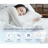 California Design Den King Size Pillowcase Set - 400 Thread Count, 100% Cotton Sateen, Luxury Set of 2 Pillow Covers, Breathable, Cooling, Soft for Comfortable Quality Sleep - Bright White