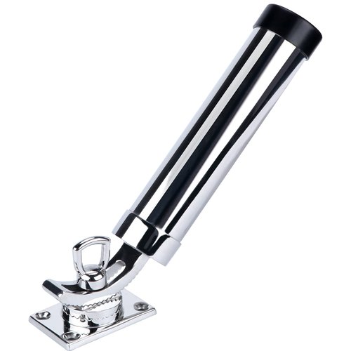 smartmarine 316 Stainless Steel Boat Fishing Rod Holder 360 Degree Rotation Outrigger Fishing Pole Support