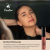 Carolina COSMETICS - Plant-Based Non-Sticky Lip Gloss (Divine) - Hydrating & Nourishing with Sunflower Seed Oil, Cacao & Grape Seed Oil - Gluten-Free, Vegan, Non-GMO, Paraben-Free - 5g/0.18oz