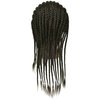 QACIEH Mannequin Head 100% Real Human Hair for Hairdresser Practice Styling Braiding Manikin Cosmetology Doll Training Head with Stand