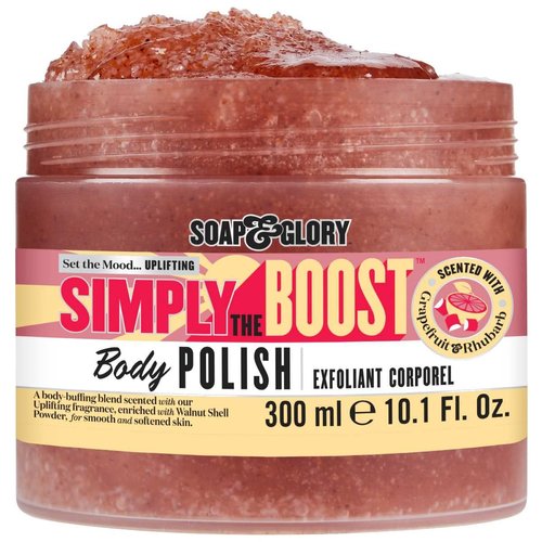 Soap &amp; Glory Simply The Boost Exfoliating Body Scrub - Smoothing &amp; Buffing Body Scrub - Body Poli...
