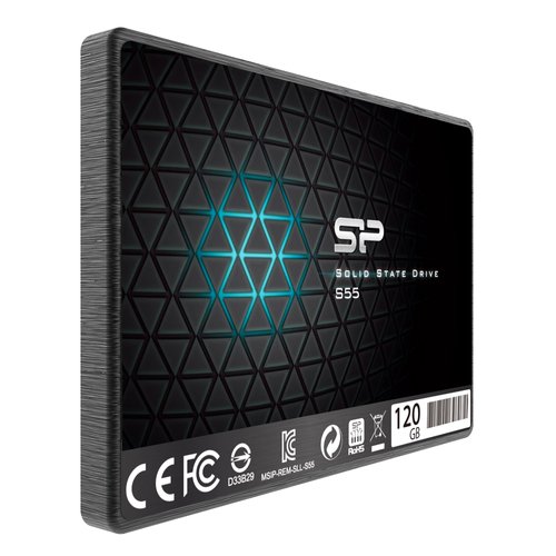 Silicon Power S55 120GB 2.5" 7mm SATA III Internal Solid State Drive SP120GBSS3S55S25