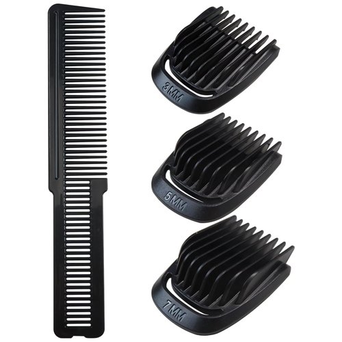 2024 Upgraded Replacement 3Pcs Beard Stubble Blade Guards (3mm 5mm 7mm) with Beard Comb Set For Philips Norelco 2024 Upgraded Multigroom Trimmer MG3750 MG3757 MG3758 MG3760 MG3910 MG5700 MG5720 MG5730