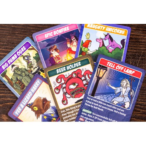 Drinking Quest: Six Pack Board Game- All Six Drinking Quest Games in One Box! Entry Level Dungeons & Dragons style adventure! When your hero dies, You drink! A Ridiculous Amount of Content!