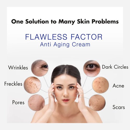 MD Flawless Factor BB Cream for coverage, Skin Brightening & Anti-aging | Anti Wrinkle Cream Moisturizer with Sun Protection | Rated SPF 35 | Suitable For All Skin Types - 1.76 Fl Oz