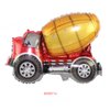 4Pcs Construction Balloons Excavator Balloon Dump Truck Foil Balloon Forklift Mixer Truck Crane Balloon for Boys Construction Birthday Party Supplies, DIY Construction Vehicle Party Decorations