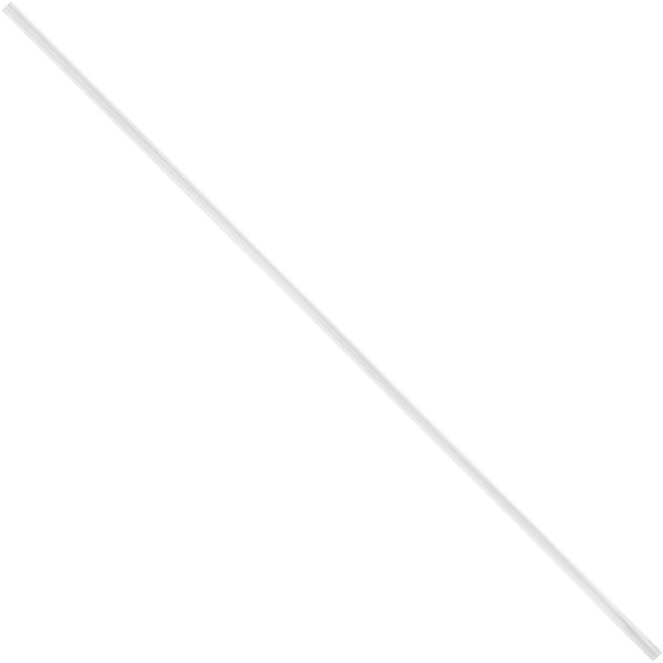 Aviditi Reusable White Plastic Twist Ties, 8" Length, Use to Seal Bread, Gift, and Treat Bags or for Bundling Cables and Wires (Case of 2000)