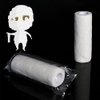 Halloween Mummy Bandage Wrap for Party Photo, Zombie Self Adhesive Gauze Bandage Roll for Cosplay Costume Wrap, Party Photography Props 2 Rolls