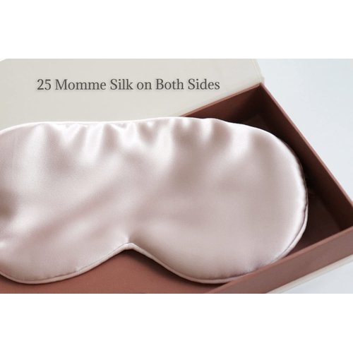 Silk Eye Mask for Sleeping (Rose Water)