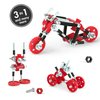 The Off Bits Stem Building Toys, ChopperBit Educational Build Your Own Robot Toy for Kids 8+ Year Old Boys and Girls, Stem Toys Engineering Kit, Motorcycle Vehicle Construction Toys Steam Gift