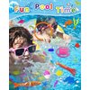 40 Pcs Diving Pool Toys for Kids Ages 4-8, Beach Toys with Storage Box, Summer Swimming Pool Toys, Pool Game Toys for Kids, Water Toys for Kids Ages 3-5 4-8 8-12