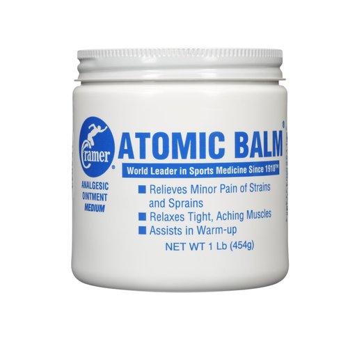 Cramer Atomic Balm, Medium Strength Warming Pain Reliever for Relieving Minor Pain From Strains & Sprains, Relaxing Tight Muscles, & Assisting in Warm-Up for Athletes, Relieve Joint & Arthritis Pain