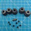 ADORLY 32P 5mm Pinion Gear Set 17T 18T 19T 20T 21T with Hex Key for Arrma 6s 3s Bigrock Grantie Senton Typhon Notorious Kraton Outcast Talion Felony Mojave Upgrades Parts