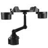 [Pack of 2] Car Cup Holder Expander 360 Rotating Car Tray Bottle Holder Adapter Multifunctional Water Cup Mount Stand with Phone Slot