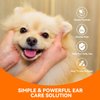 PUAINTA Dog Ear Cleaner, Natural Dog Ear Drops and Infection Treatment, Quantum Silver Dog Ear Cleaning Solution for Itching, Irritation & Wax Build-Up,1oz