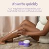 Lansinoh Magnesium Bedtime Butter Body Lotion for Pregnant Moms, Calm Magnesium Lotion for Aching Muscles, Lotion for Women & Soothing Massage Sleep Aid, Promote Relaxation, Help Ease Cramps, 7 oz.