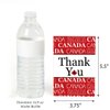 Big Dot of Happiness Canada Day - Canadian Party Thank You Cards (8 count)