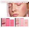 Lovelycat Blush Rare Beauty Liquid Blush Stick Cream Blush Natural Waterproof Long Lasting Powder Blusher,On The Go Blush Brushes For Makeup Cheeks,Suitable For All Skin Types (red)