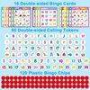 Alphabet Letter Bingo Cards ABC and 123 Number Bingo Cards Uppercase Lowercase Number Bingo Cards ABC Bingo Classroom Home Activity Learning Education Supplies