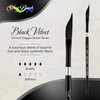 Silver Brush Limited 3012S1/4in Black Velvet Dagger Striper Watercolor Paint Brush, Size 1/4 Inch, Short Handle