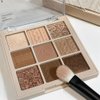 JIMYAUQIN Blooming Your Own Beauty Eye Shadow Palette, 9 Shades (Latte Cashmere)