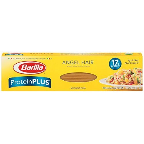 Barilla Protein Plus Angel Hair Pasta 14.5 Ounce - 2 Pack
