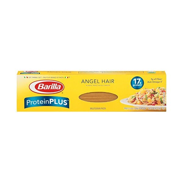 Barilla Protein Plus Angel Hair Pasta 14.5 Ounce - 2 Pack